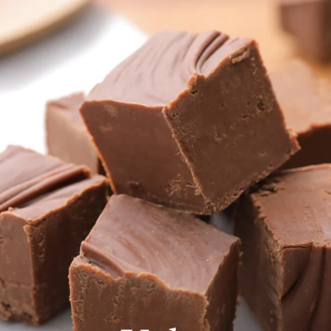 Dark Chocolate Fudge plain (without nuts)