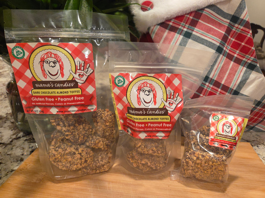 Dark Chocolate Almond Toffee