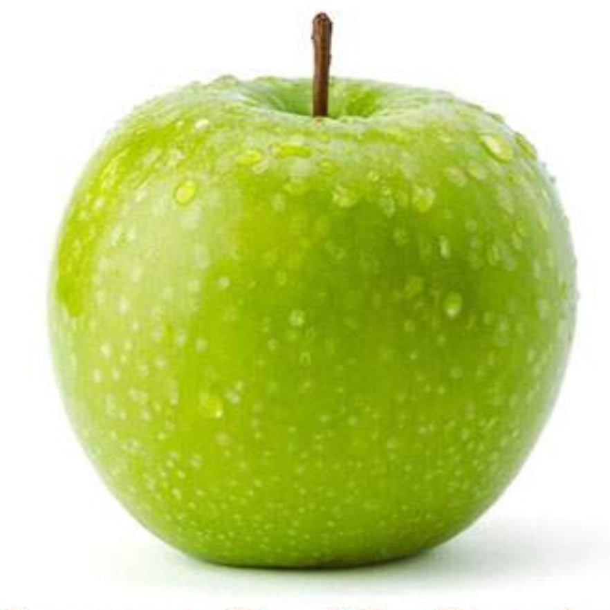 Traditional Caramel Apple covered in colorful M&M's