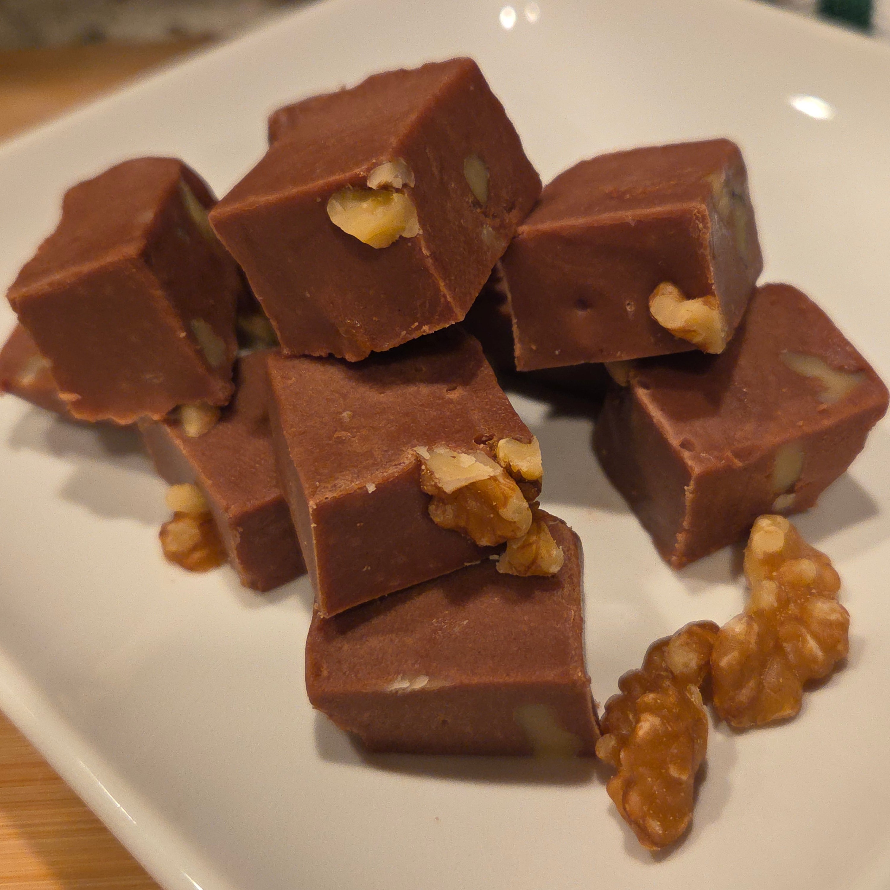 Milk Chocolate Walnut Fudge